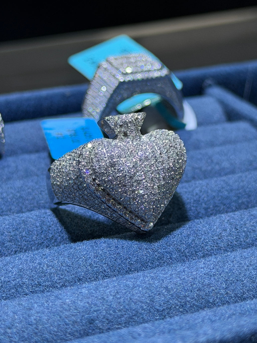 Ring 925 Lab Grown vvs Moissanites
