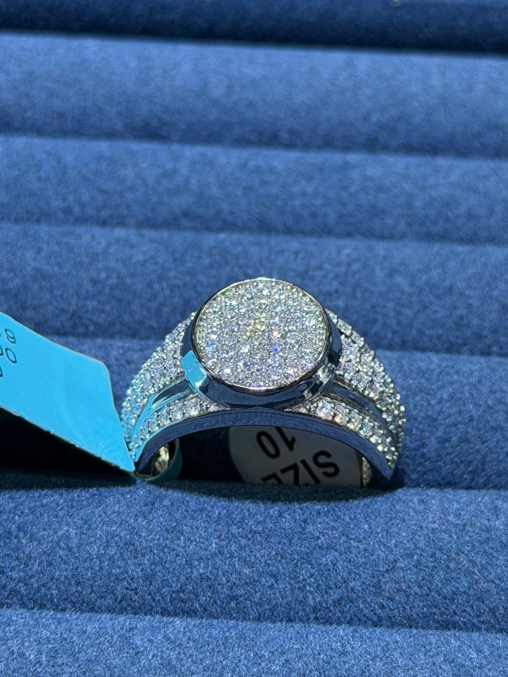 Ring 925 Lab Grown vvs Moissanites