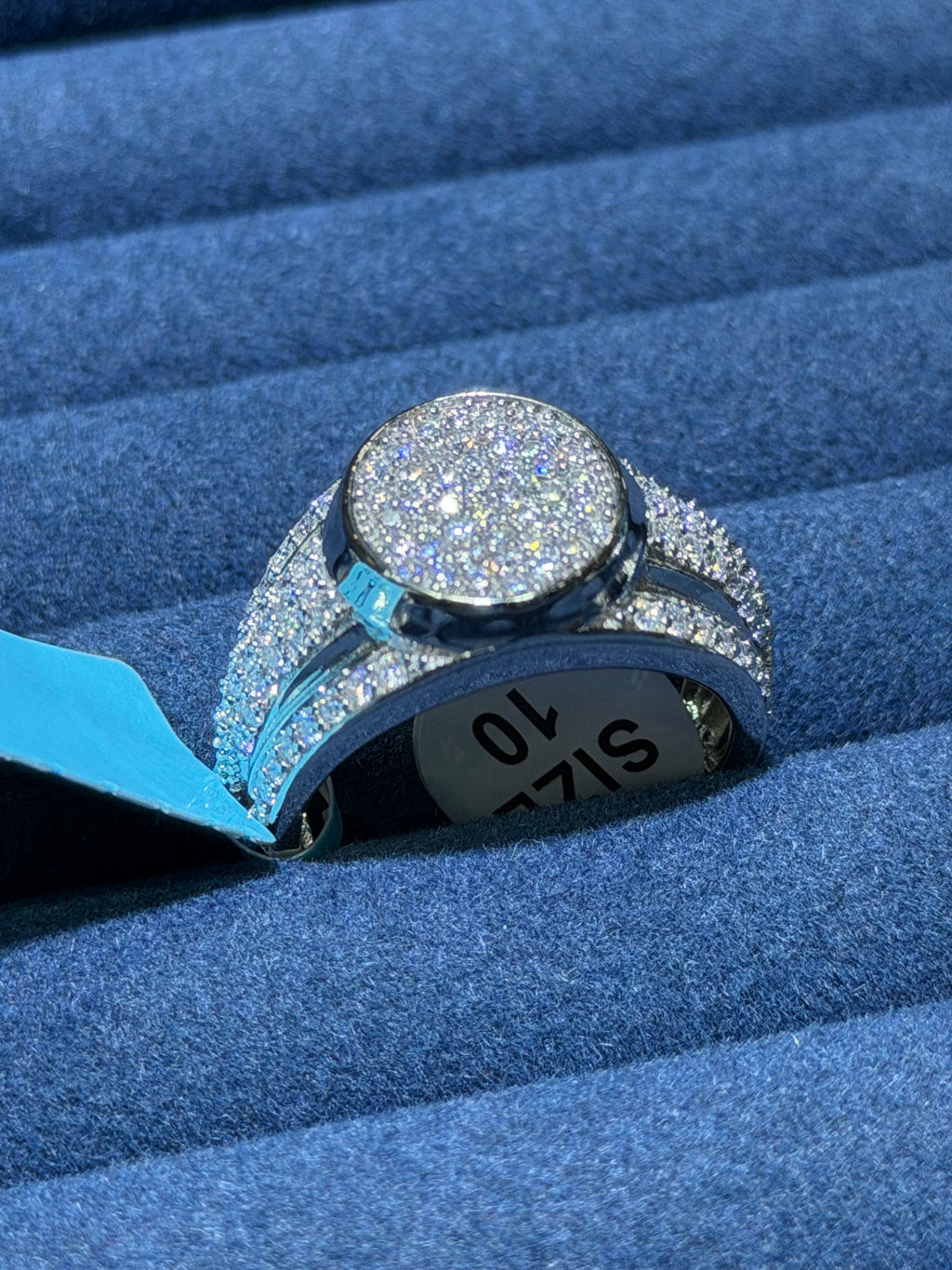 Ring 925 Lab Grown vvs Moissanites