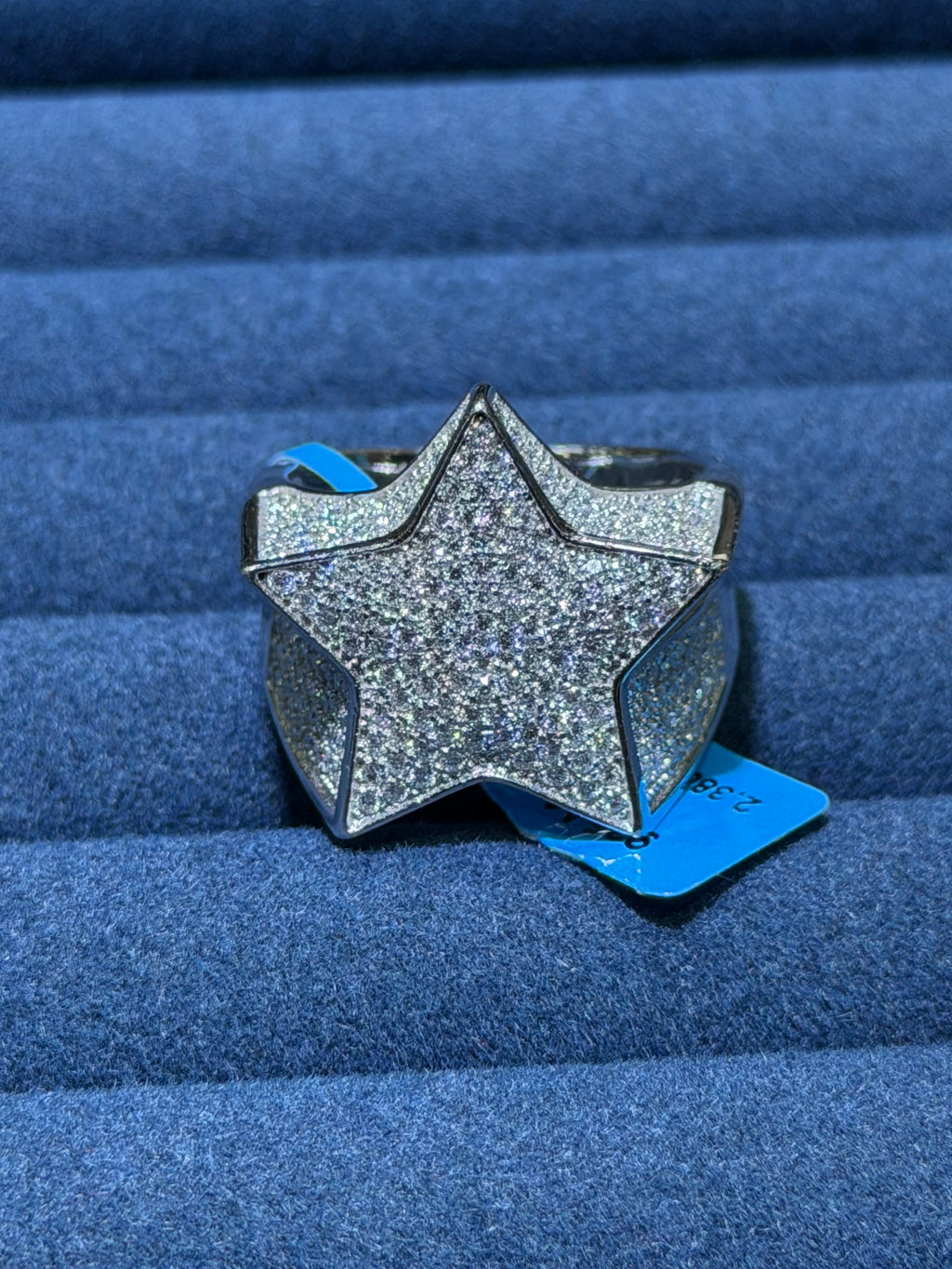 Ring 925 Lab Grown vvs Moissanites