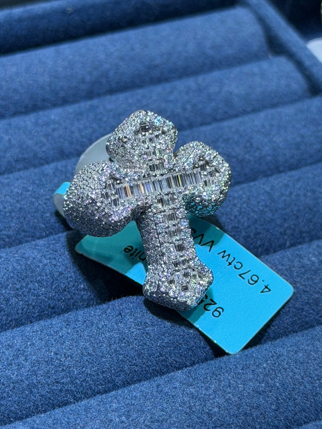 Ring 925 Lab Grown vvs Moissanites