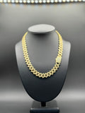 VVS1 Moissanite Cuban Link Chain 12.5MM