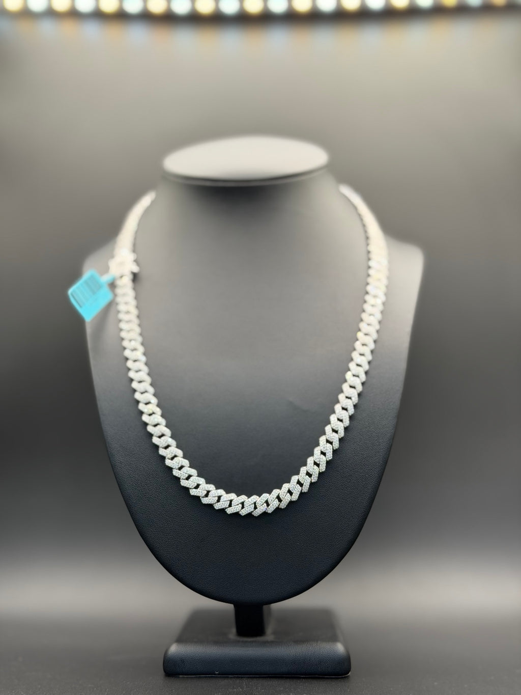 VVS1 Moissanite Cuban Link Chain 10MM