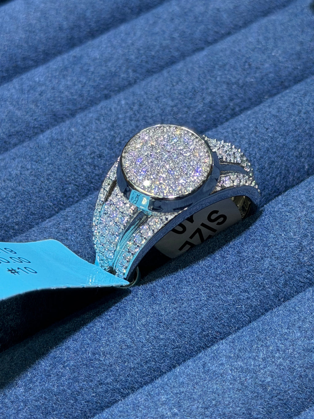Ring 925 Lab Grown vvs Moissanites